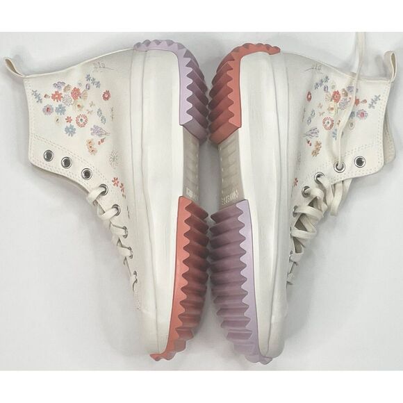 Converse Run Star Hike Hi Unisex Embroidered Boot Sneaker Size 11 Men 12.5 Women - Picture 15 of 16